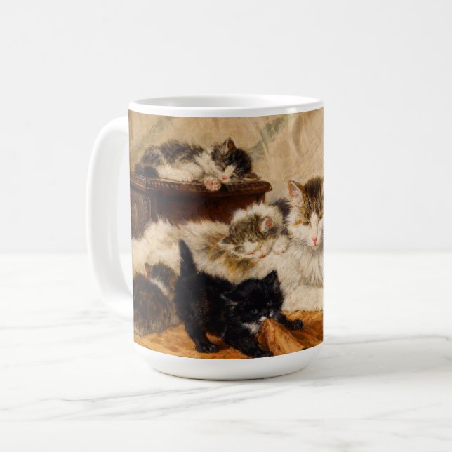 Mug Mère et ses chatons (Devant gauche)