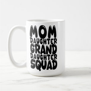 Mug Mère Fille Petite-Fille Équipe Familiale Assortie