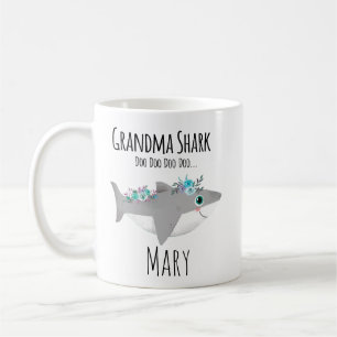 Mug Mère-grand Requin personnalisée Doo Doo Doo
