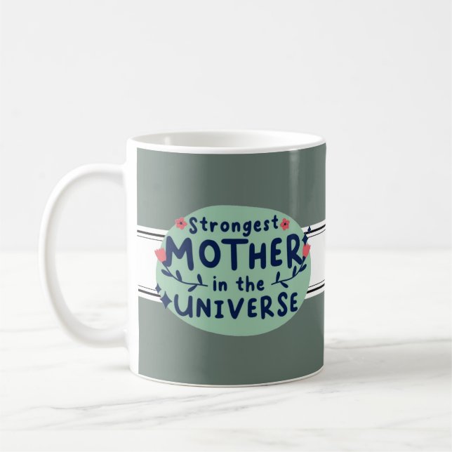 Mug Mère la plus forte de l'univers (Gauche)