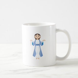 Mug Mère Mary avec le chapelet