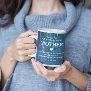 Mug Mère Merci Message sincère Personnalisé