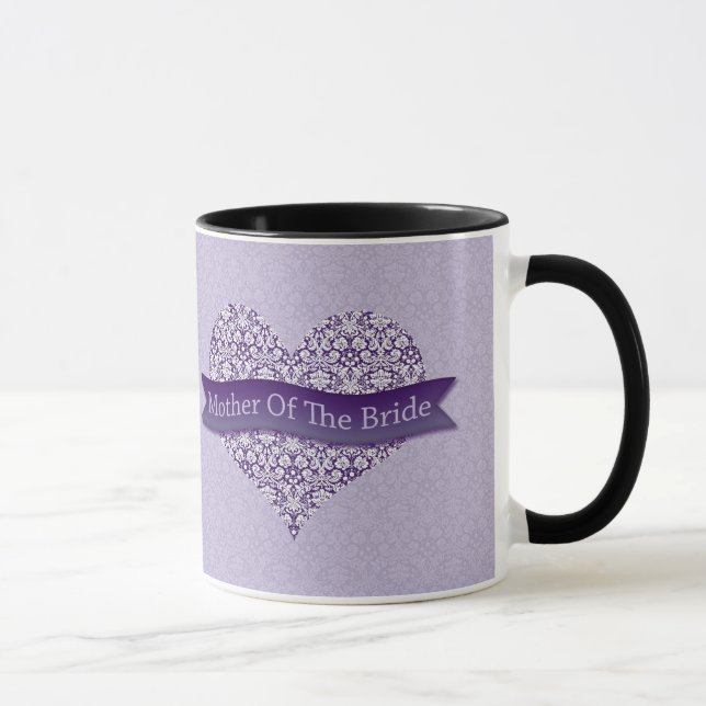 Mug Mère pourpre de la mariée (Droite)