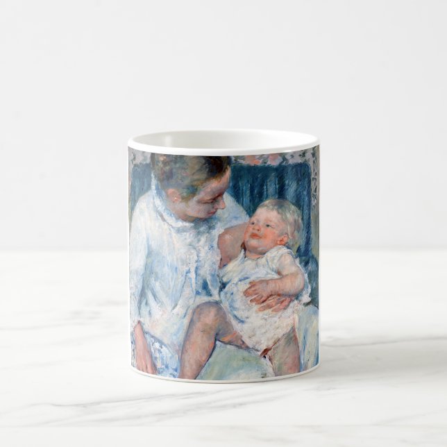 Mug Mère sur le point de laver son enfant endormi, Cas (Centre)