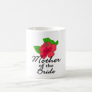 Mug Mère tropicale de ketmie de la jeune mariée