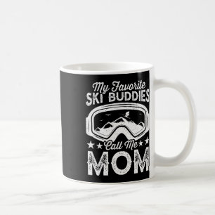 Mug Mères skieuses Mes meilleurs potes de ski m'appell