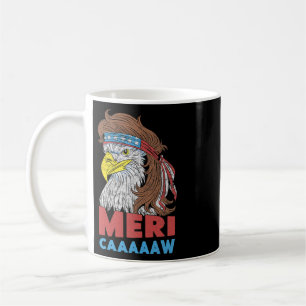 Mug Meri-caaaaaw - Eagle Mullet 4 juillet Etats-Unis A