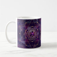 Merkabah en fleur de vie - Géométrie sacrée