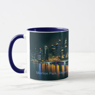 Mug Merlion Park, Singapour