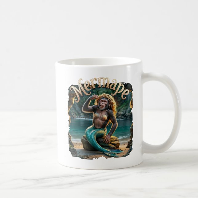 Mug Mermape Photographie Combo Créature Drôle (Droite)