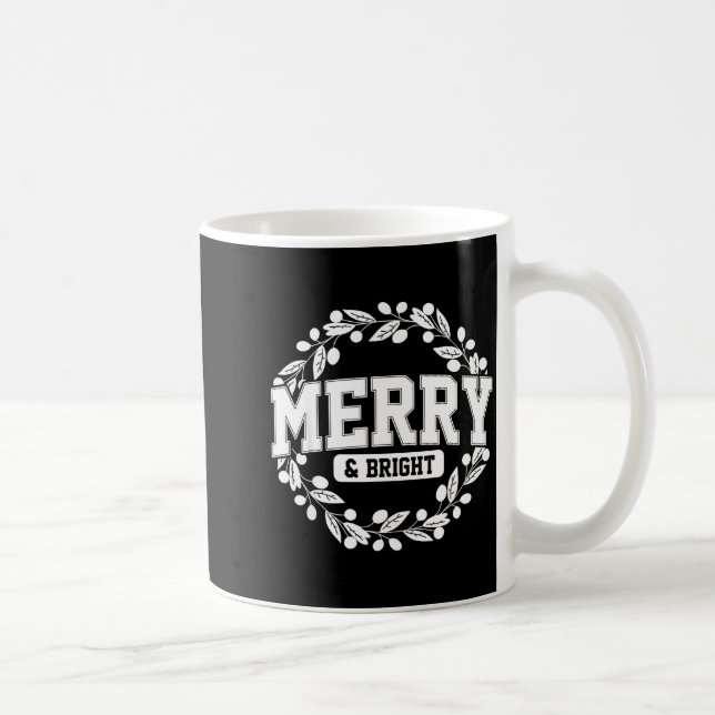 Mug Merry And Bright Moody And Uptight Christmas Coupl (Droite)