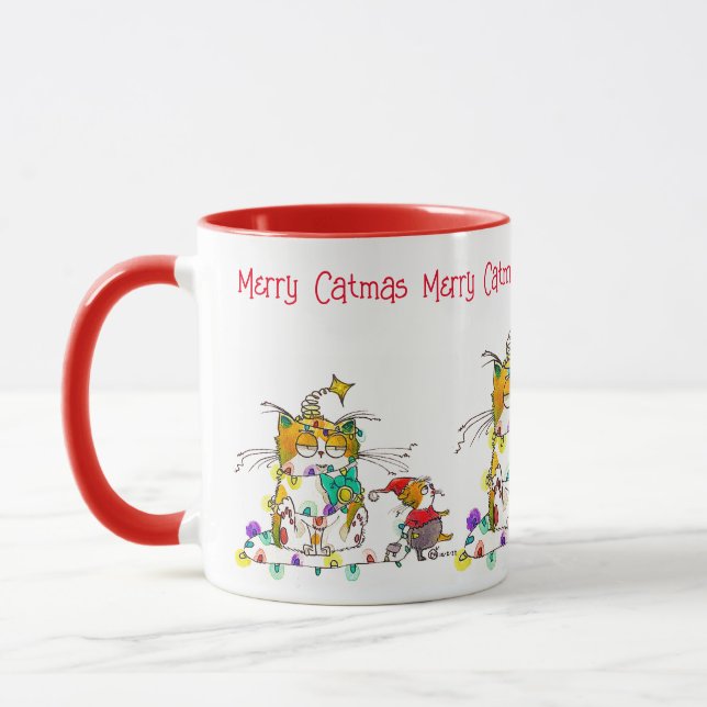 MUG MERRY CATMAS MUG! ! ! ! (Gauche)
