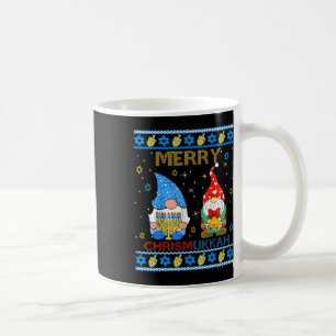 Mug Merry Chrismukkah Drôle Gnomes Noël Et Hanuk