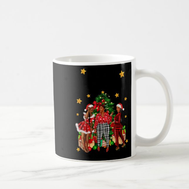 Mug Merry Christmas Happy New Year African American Bl (Droite)