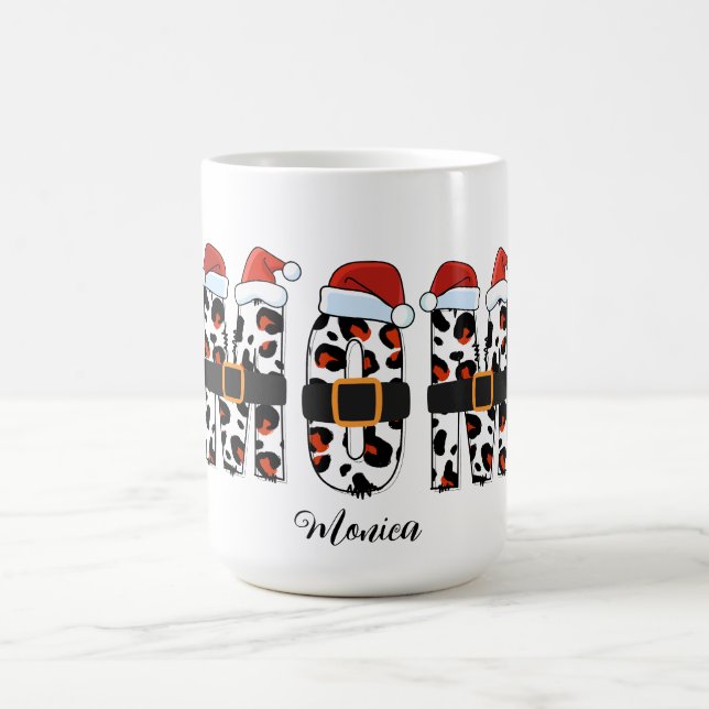 Mug  merry Christmas mom Personalized name (Centre)