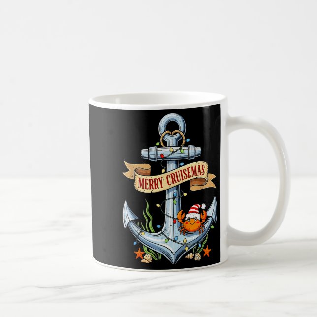 Mug Merry Cruisemas 2025 Nautical Cruise Christmas Fam (Droite)
