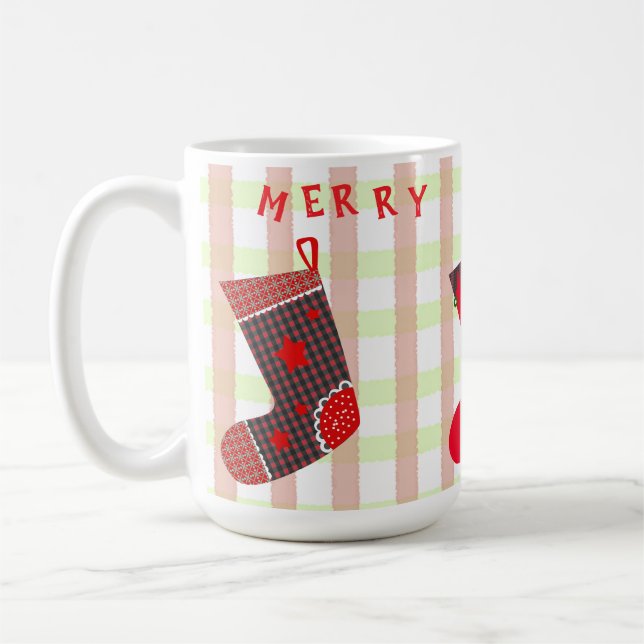 Mug merry stockings christmas (Gauche)