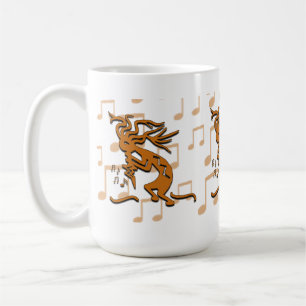 Mug Merrymaker gauche de musical de Kokopelli de
