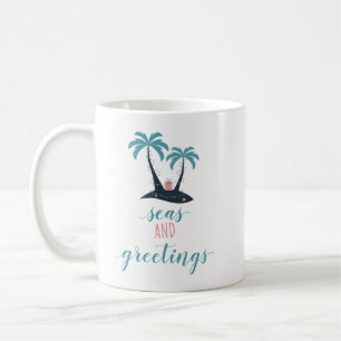 Mug Mers et Noël de salutations