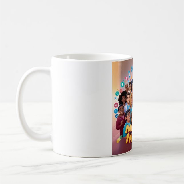 Mug Merveilles Médicales : Sirotez avec un peu de scie (Gauche)