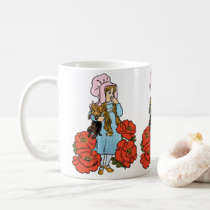 Mug Merveilleux Magicien d'Oz, Dorothy, Fleurs de Pavo