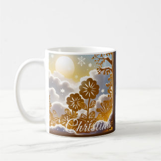 Mug Merveilleux Paysage Botanique d'Hiver