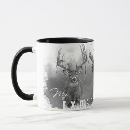 Mug Mes attentes Boug de cerfs blancs