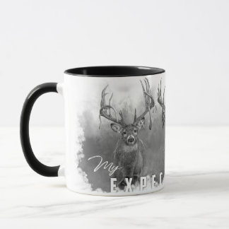 Mug Mes attentes Boug de cerfs blancs