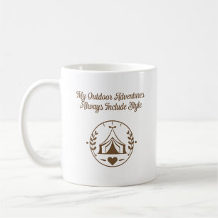 Mug Mes aventures en plein air comprennent toujours du