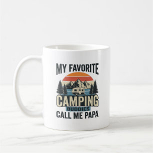 Mug Mes copains de camping préférés m'appellent Papa S