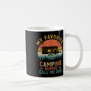Mug Mes copains de camping préférés m'appellent Papa V