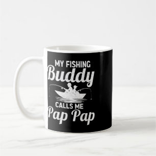 Mug Mes copains de pêche m'appellent Pap Pap Fête des