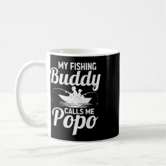Mug Mes Copains de Pêche M'appellent Popo Poisson de l