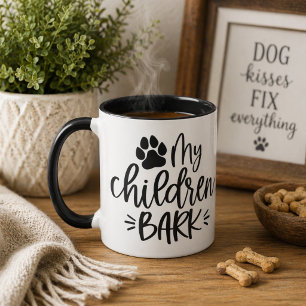Mug Mes enfants aboient