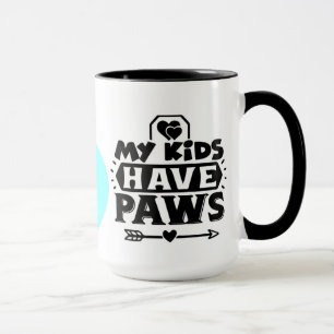 Mug Mes enfants ont des pattes de muscade