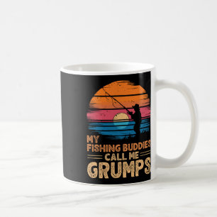 Mug Mes Épouses De Pêche M'Appelent Grumps Retro Vinta