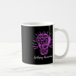 Mug Mes Frères combattent Ma lutte contre l'épilepsie