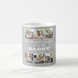 Mug Mes Gens Favoris M'Appelent Fête des pères Papa