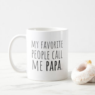 Mug Mes Gens Favoris M'Appelent Papa