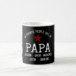 Mug Mes Gens Préférés M'Appelent... Photo personnalisé