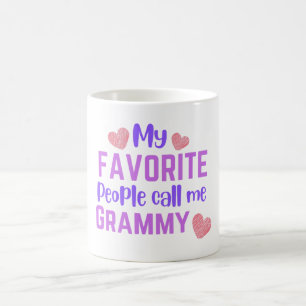 Mug Mes gens préférés m'appellent Grammy