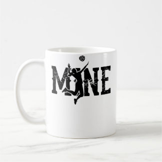 Mug Mes jolies filles athlétiques ou Wo Volleyball