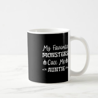 Mug Mes Monstres Favoris M'Appelent Tante Drôle Tante