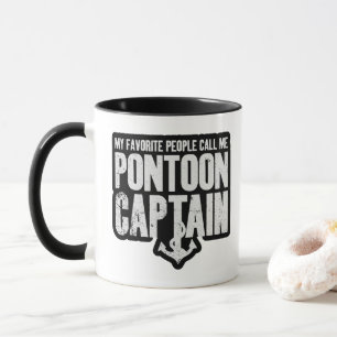 Mug Mes personnes préférées m'appellent capitaine de p