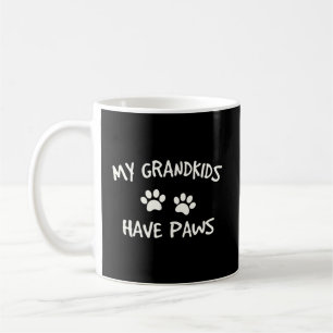 Mug Mes Petits-Enfants Ont Des Pâtes Drôle Chien Chat