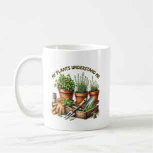 Mug Mes Plantes me comprennent   Funny Jardinage