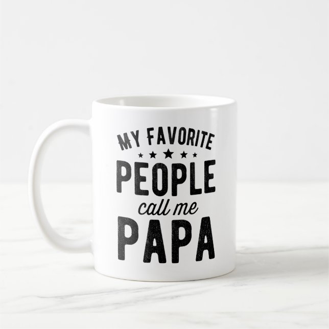 Mug mes préférés m'appellent papa (Gauche)