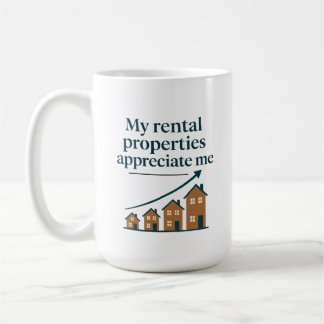 Mug Mes Propriétés de Location M'apprécient Premium