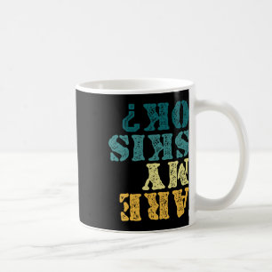 Mug Mes skis vont bien à l'envers Humour de ski drôle