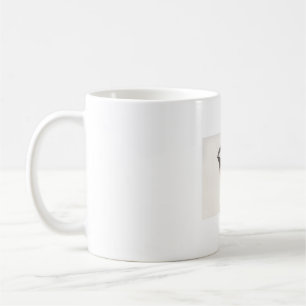 Mug Mésange oiseau peint à l'aquarelle